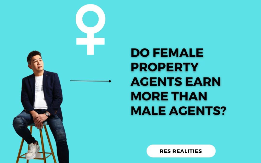 Do female property agents earn more than male agents?