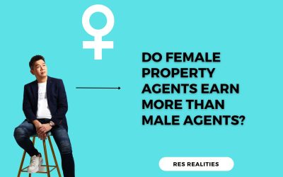 Do female property agents earn more than male agents?