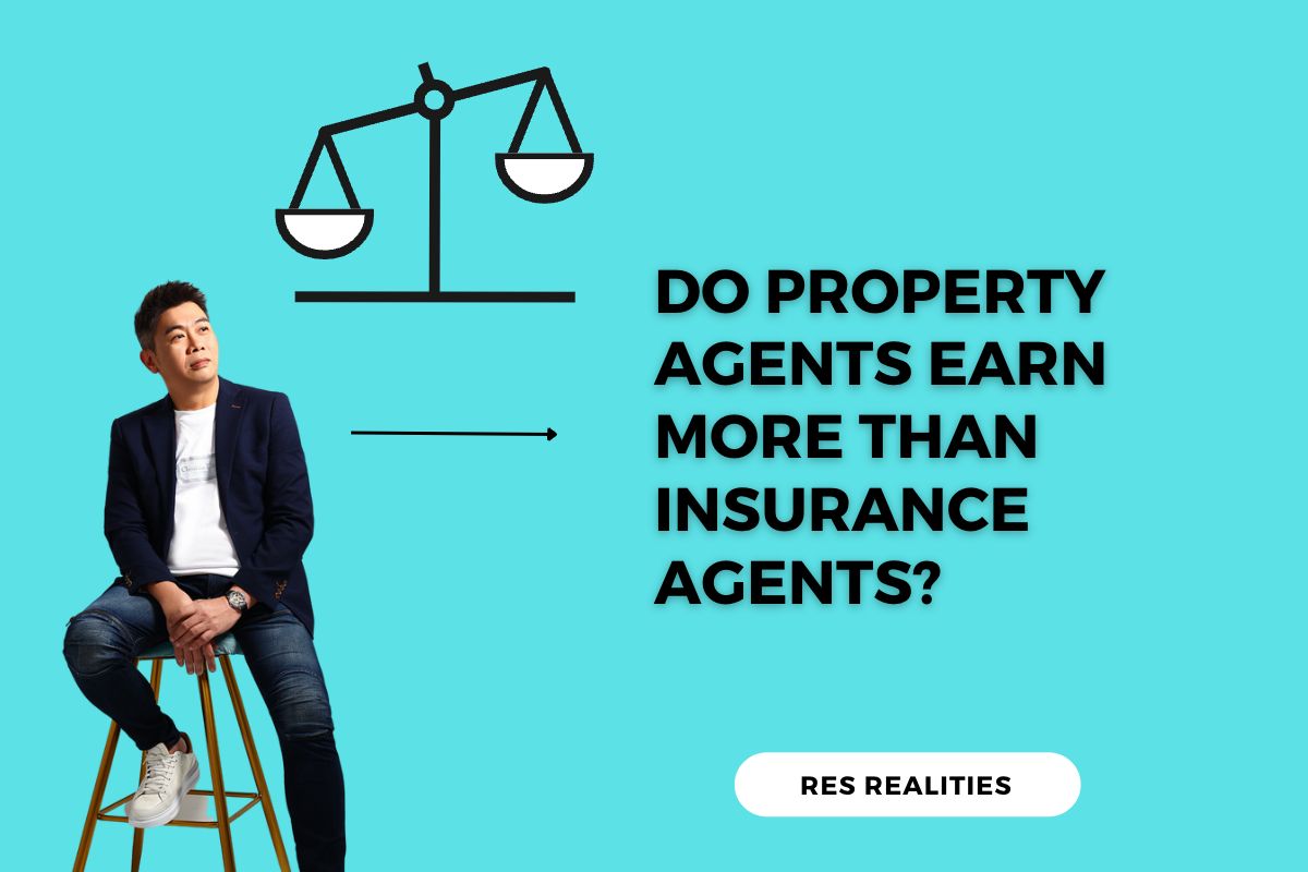 Do property agents earn more than ins agents