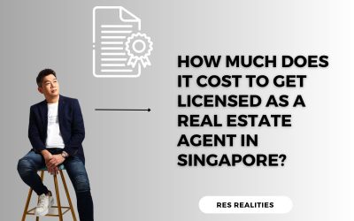 How much does it cost to get licensed as a realtor in Singapore?