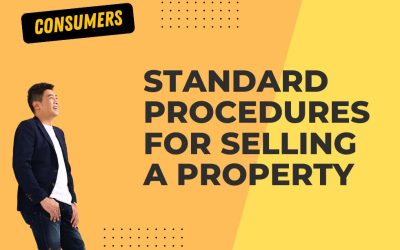 What are the standard procedures when I sell my property in Singapore?