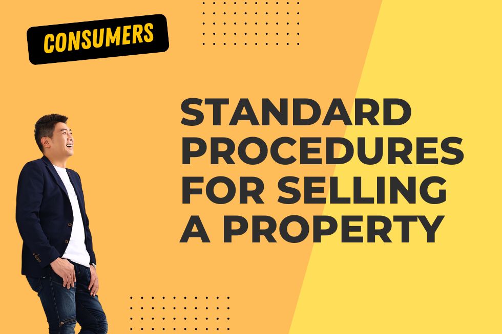 What are the standard procedures when I sell my property in Singapore?